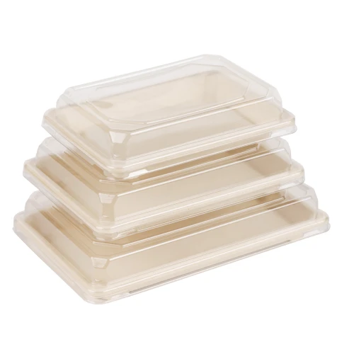 83. Sushi Tray Lid Small Clear - Image 4