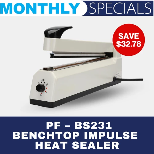 Benchtop Impulse Heat Sealer