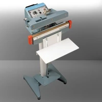 Foot pedal operated heat sealer