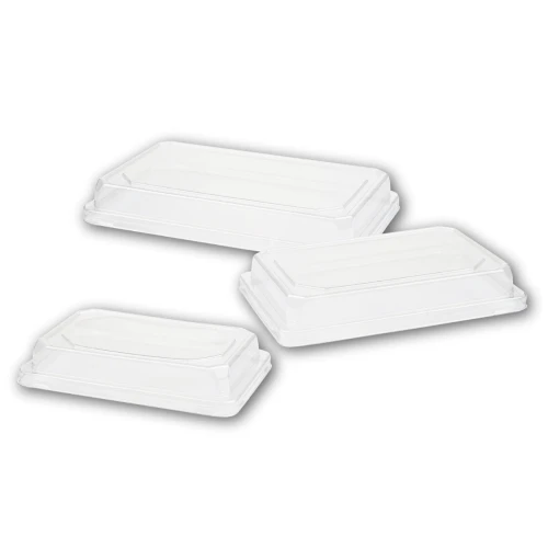 84. Sushi Tray Lid Medium Clear - Image 4