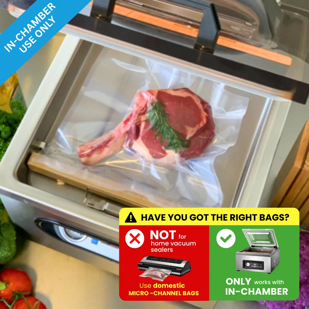 70 Micron Commercial Vacuum Bags 1