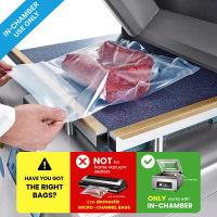 100 Micron Commercial Vacuum Sealer Bags