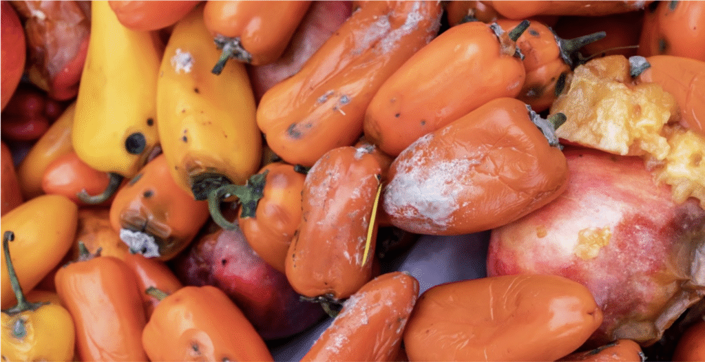 rotting food due to bad vacuum sealing